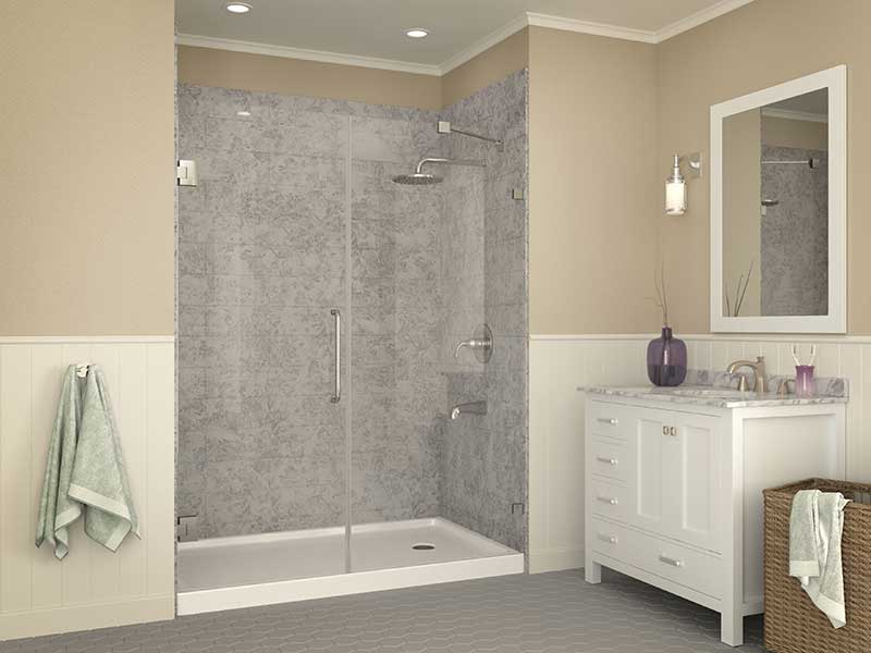 Anzzi Colossi Series 36 in. x 60 in. Single Threshold Shower Base in White SB-AZ007WR 2