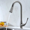 Anzzi VANGUARD Undermount Stainless Steel 30 in. Single Bowl Kitchen Sink and Faucet Set with Singer Faucet in Brushed Nickel 2