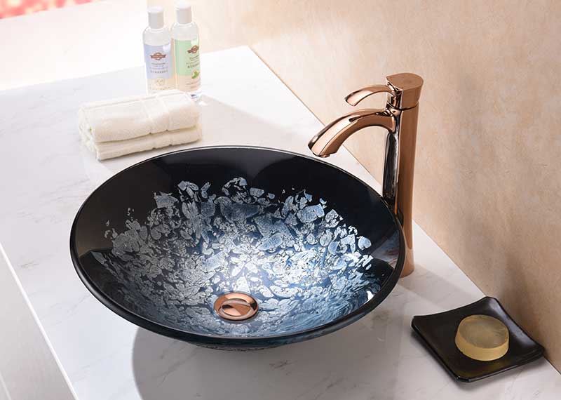 Anzzi Makata Series Vessel Sink in Silver Burst LS-AZ8213 4