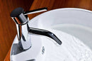 Anzzi Bravo Series Single Handle Bathroom Sink Faucet in Polished Chrome 4