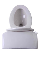 Anzzi Kame 2-piece 1.28 GPF Single Flush Elongated Toilet in White
