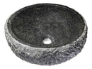Anzzi Grahame Vessel Sink in Mandy Black LS-AZ8168