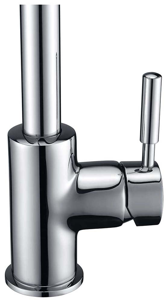 Anzzi Eclipse Single Handle Pull-Down Sprayer Kitchen Faucet in Polished Chrome KF-AZ1673CH 6