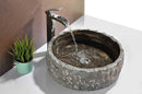 Anzzi Umbral Crown Vessel Sink in Blue Stone 2