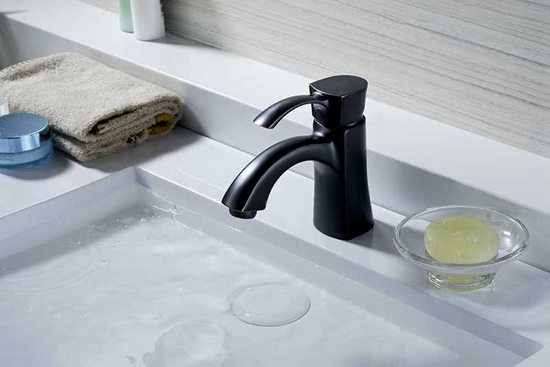 Anzzi Alto Series Single Handle Bathroom Sink Faucet in Oil Rubbed Bronze 3