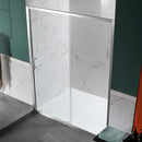 Anzzi Halberd 48 in. x 72 in. Framed Shower Door with TSUNAMI GUARD in Brushed Nickel SD-AZ052-01BN 7