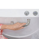 Ella Mobile 26"x45 Acrylic Hydro Massage Walk-In Bathtub with Right Outward Swing Door, 2 Piece Fast Fill Faucet, 2"  Drain 13