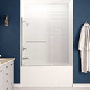 Anzzi Myth 34 in. x 58 in. Frameless Tub Door with TSUNAMI GUARD in Polished Chrome SD-AZ053-01CH 3