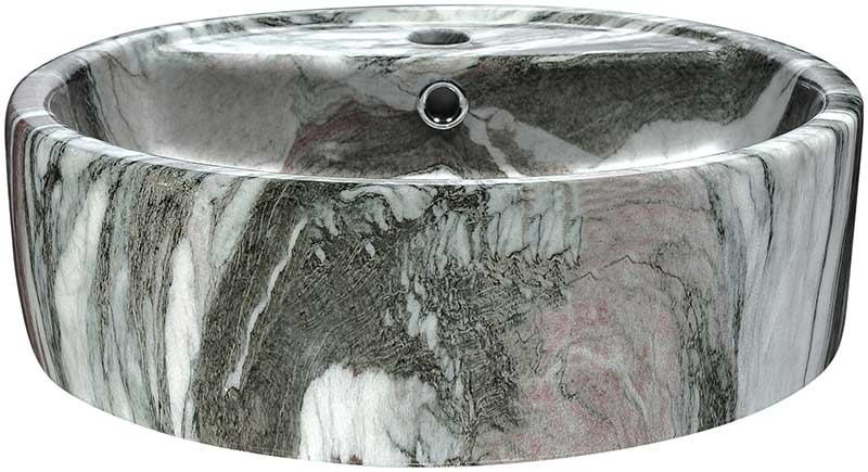 Anzzi Rhapsody Series Ceramic Vessel Sink in Neolith Marble Finish LS-AZ254 3