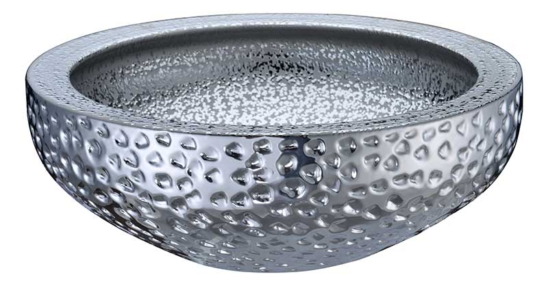 Anzzi Regalia Series Vessel Sink in Speckled Silver LS-AZ180 6