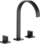 Anzzi Sabre 8 in. Widespread 2-Handle Bathroom Faucet in Oil Rubbed Bronze L-AZ183ORB
