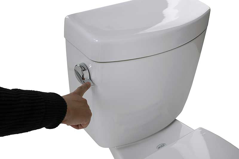 Anzzi Talos 2-piece 1.6 GPF Single Flush Elongated Toilet in White T1-AZ065 11
