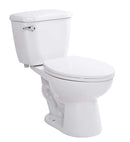 Anzzi Kame 2-piece 1.28 GPF Single Flush Elongated Toilet in White