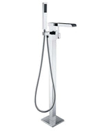 Anzzi Union 2-Handle Claw Foot Tub Faucet with Hand Shower in Polished Chrome FS-AZ0059CH 20