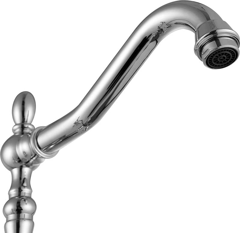 Anzzi Highland 8 in. Widespread 2-Handle Bathroom Faucet in Polished Chrome L-AZ184CH 8
