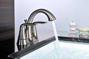 Anzzi Cadenza Series 2-Handle Bathroom Sink Faucet in Brushed Nickel 5