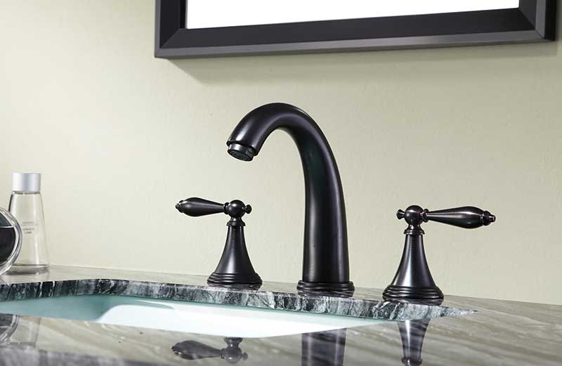 Anzzi Queen 8 in. Widespread 2-Handle Bathroom Faucet in Oil Rubbed Bronze L-AZ185ORB 3