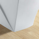 Ariel Bath Granada Contemporary Elongated 1 Piece Toilet with Dual Flush 6