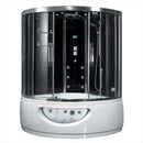 Ariel Bath Platinum Sliding Door Steam Shower with Tub