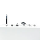 Ariel Bath 71" x 37" Free Standing Whirlpool Tub 2