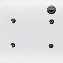 Ariel Bath 71" x 37" Free Standing Whirlpool Tub 5