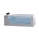 Ariel Bath 70" x 32" Free Standing Whirlpool Tub 2