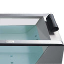 Ariel Bath 70" x 32" Free Standing Whirlpool Tub 4