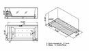 Ariel Bath 70" x 32" Free Standing Whirlpool Tub 9