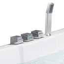 Ariel Bath 59" x 59" Corner Whirlpool Tub 5