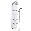 Ariel Bath Lucite Acrylic Thermostatic Shower Panel