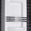 Ariel Bath Lucite Acrylic Thermostatic Shower Panel 6