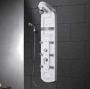 Ariel Bath Lucite Acrylic Thermostatic Shower Panel 7