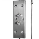 Ariel Bath Stainless Steel 72" Thermostatic Shower Panel 5