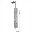 Ariel Bath Stainless Steel 63.8" Thermostatic Shower Panel