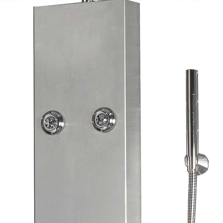 Ariel Bath Stainless Steel 63.8" Thermostatic Shower Panel 3