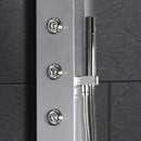 Ariel Bath Stainless Steel 70" Thermostatic Shower Panel 4