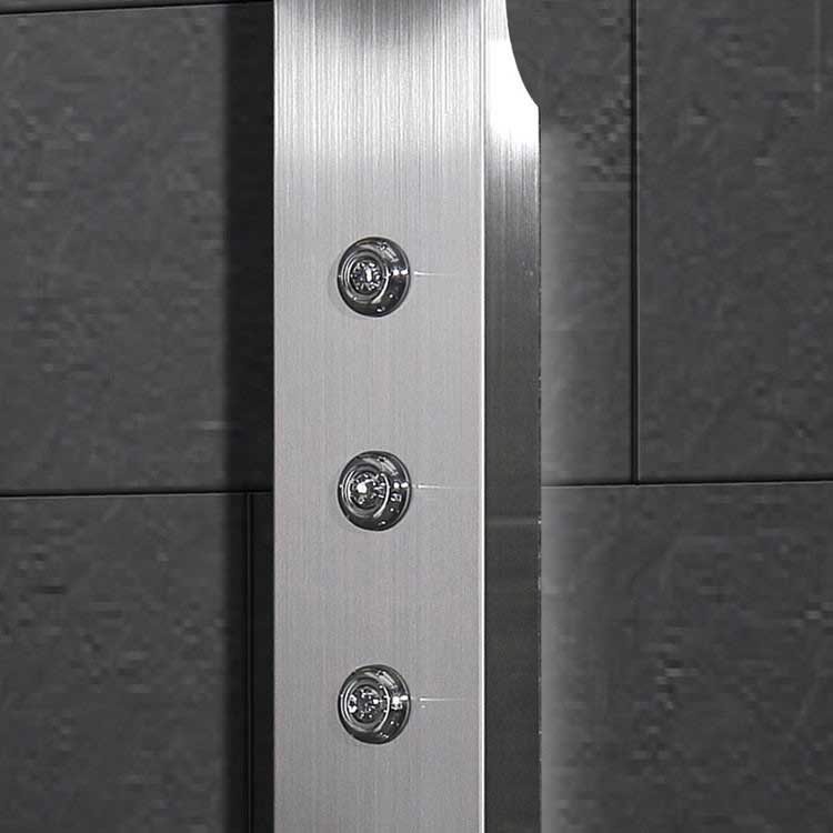 Ariel Bath Stainless Steel Thermostatic Shower Panel 3