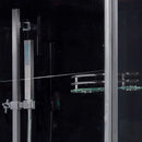 Ariel Bath Platinum 47" x 35.4" x 84.6" Pivot Door Steam Shower with Left Side Configuartion 6