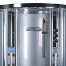 Ariel Bath Platinum 47.2" x 47.2" x 87.5" Neo-Angle Door Steam Shower 2