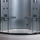 Ariel Bath Platinum 47.2" x 47.2" x 87.5" Neo-Angle Door Steam Shower 3