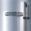 Ariel Bath Platinum 47.2" x 47.2" x 87.5" Neo-Angle Door Steam Shower 4