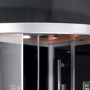 Ariel Bath Platinum 47.7" x 35.4" x 89" Pivot Door Steam Shower with Left Side Configuartion 7