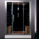 Ariel Bath Platinum 59" x 32" x 87.4" Neo-Angle Door Steam Shower