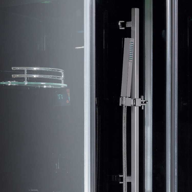 Ariel Bath Platinum 59" x 35.4" x 89.2" Pivot Door Steam Shower with Left Side Configuartion 3