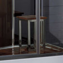 Ariel Bath Platinum 59" x 35.5" x 87.4" Neo-Angle Door Steam Shower 4