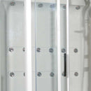 Ariel Bath Sliding Door 52" x 40" x 86" Steam Shower with Right Side Configuration 4