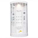 Ariel Bath Sliding Door 85" x 40" x 40" Steam Sauna Shower with Bath Tub 2