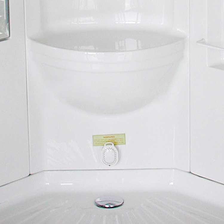 Ariel Bath Sliding Door 85" x 40" x 40" Steam Sauna Shower with Bath Tub 3
