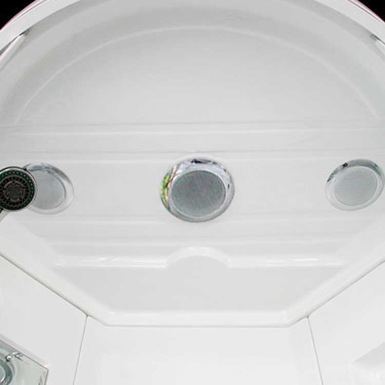 Ariel Bath Sliding Door 85" x 40" x 40" Steam Sauna Shower with Bath Tub 4