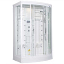 Ariel Bath Sliding Door 85" x 56" x 38" Steam Shower with Right Side Configuration 2
